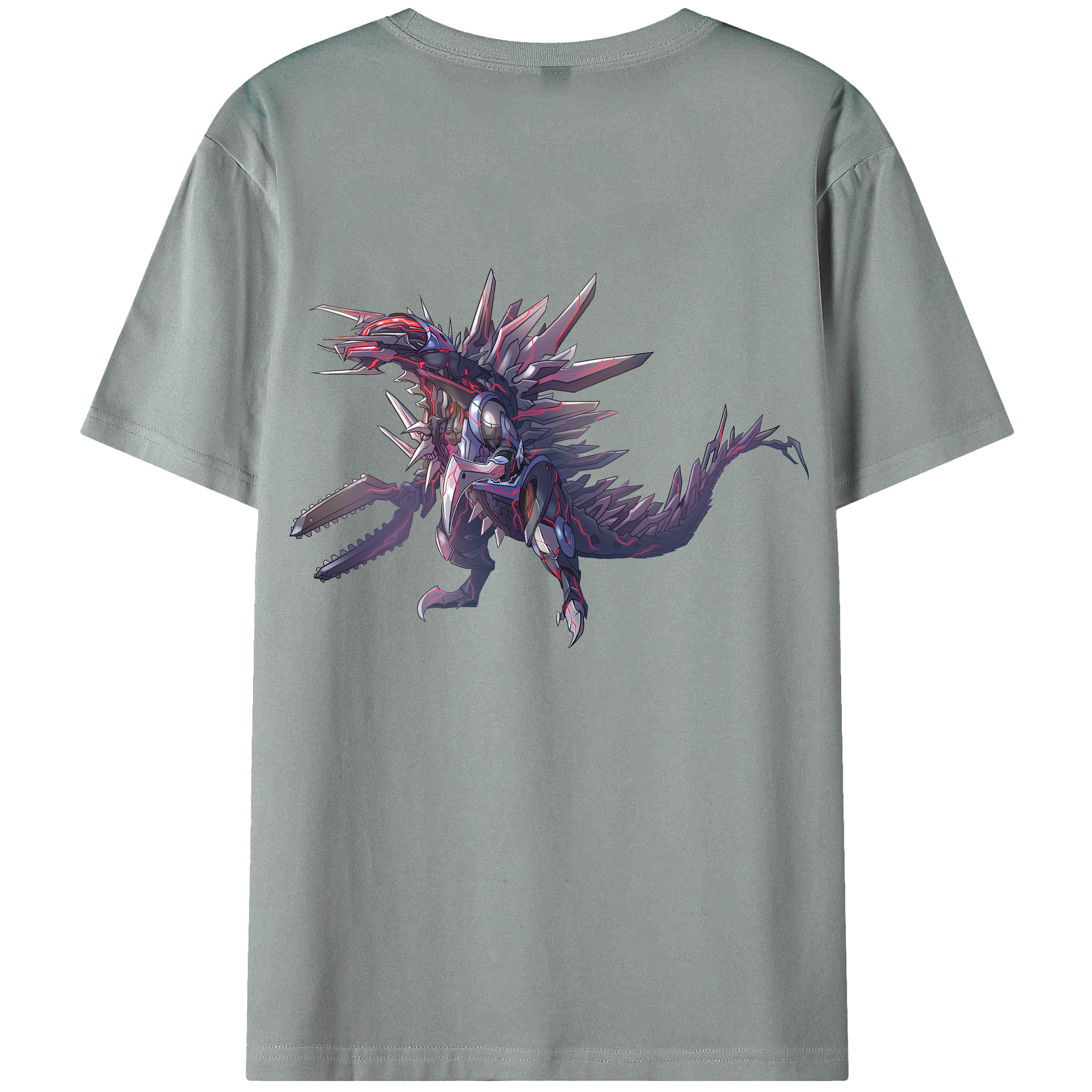 （画像用） ウルトラマン Ultraman 綿100％ メンズ半袖Tシャツ（バックプリント） 通気性
